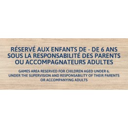 Recommandation âge - de 6 ans