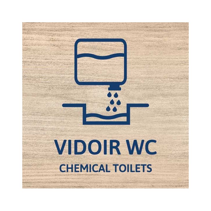 Vaciadero WC químico