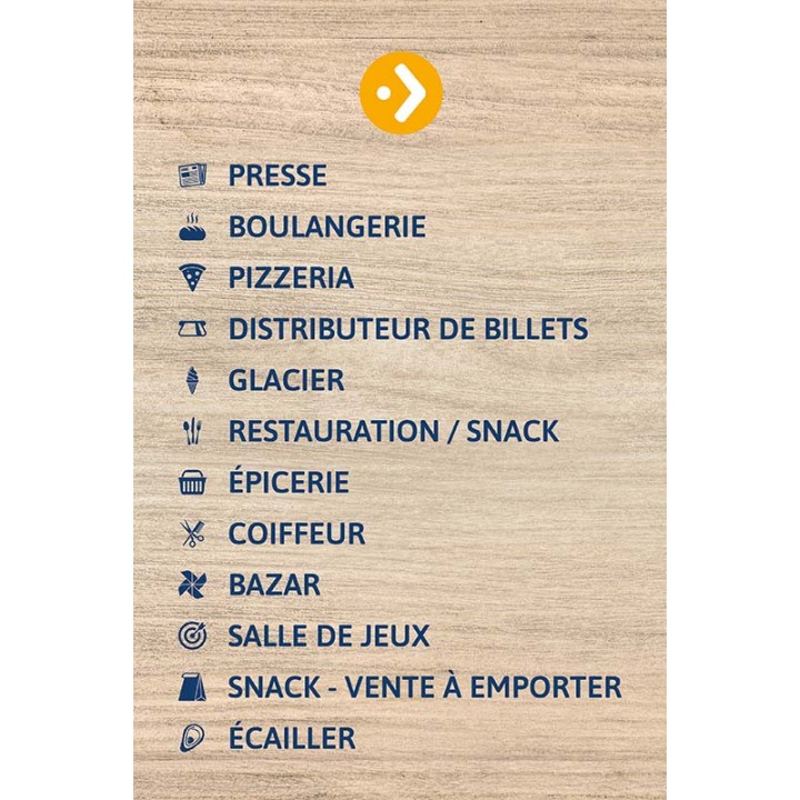 Directionnel Gauche/Droite - 12 lignes