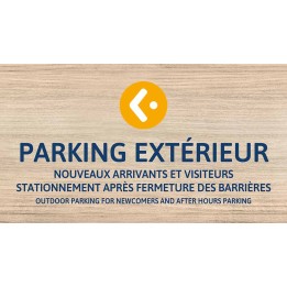 External parking