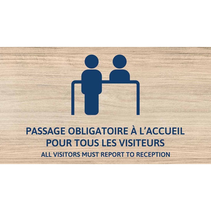Mandatory check-in at reception