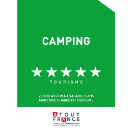 Official rating - Tourism Campsite category