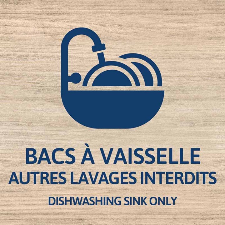 Dishwashing sinks