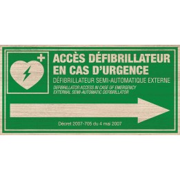 Defibrillator directional right