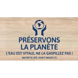 L'eau est vitale