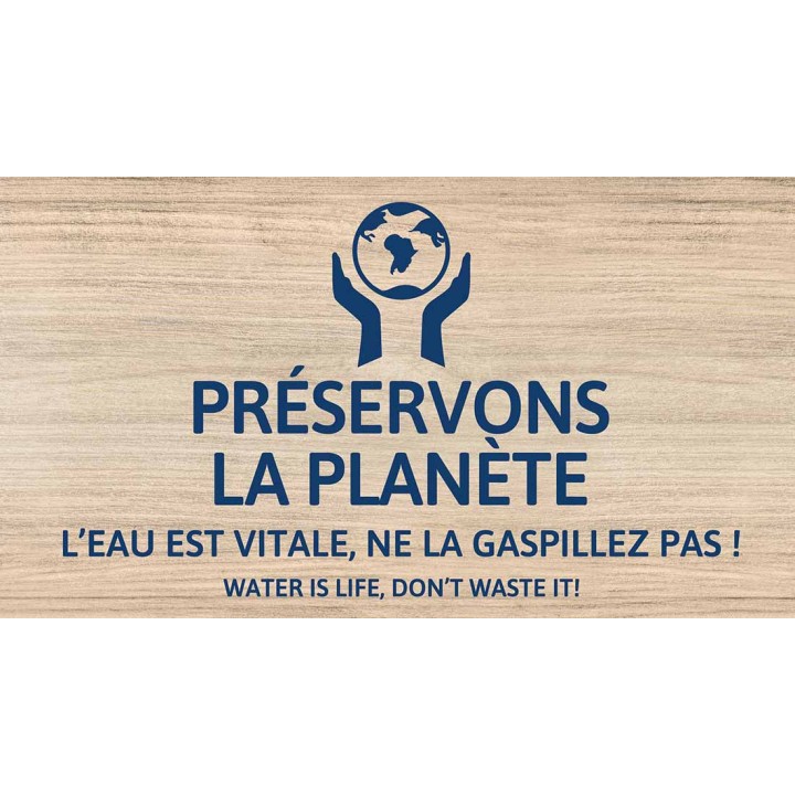 L'eau est vitale