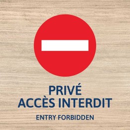 Accès interdit