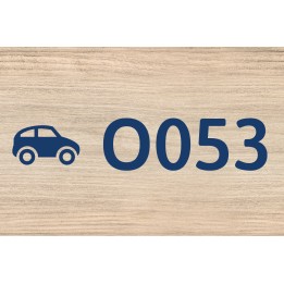 Numérotation parking déporté