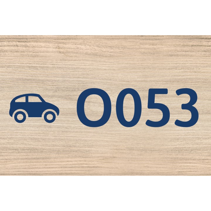 Remote parking numbering