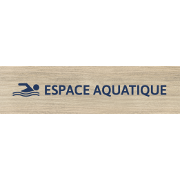 Panneau Espace Aquatique au format paysage
