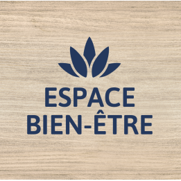 Panneau Espace Bien-être au format carré