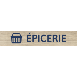 Épicerie format paysage