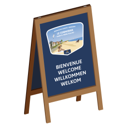 Stop trottoir - Blason Bienvenue