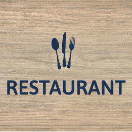Espace Restaurant format carré