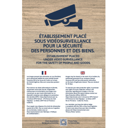 Premises under video surveillance