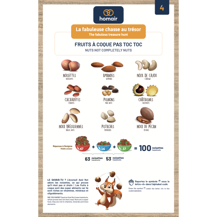 Family Challenge - lot de 7 panneaux