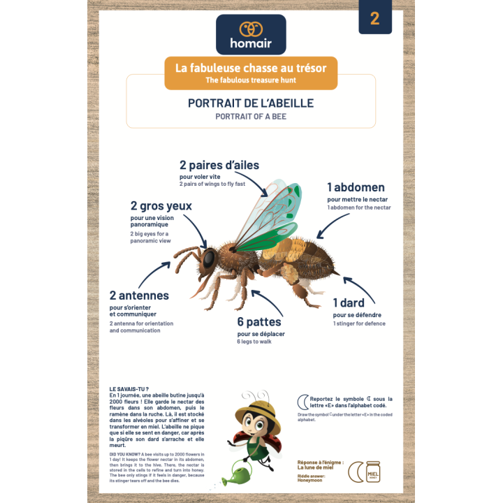 Family Challenge - lot de 7 panneaux