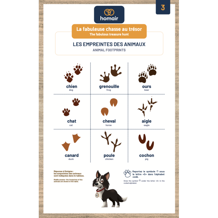Family Challenge - lot de 7 panneaux
