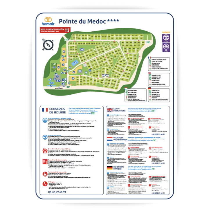 Plan évacuation
