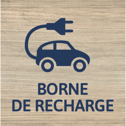 Panneau Borne de recharge