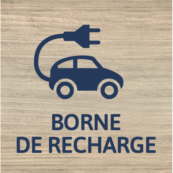 Panneau Borne de recharge