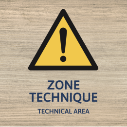 Panneau Zone technique