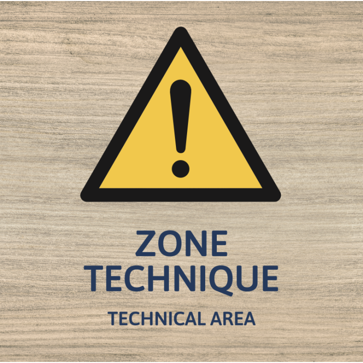 Panneau Zone technique