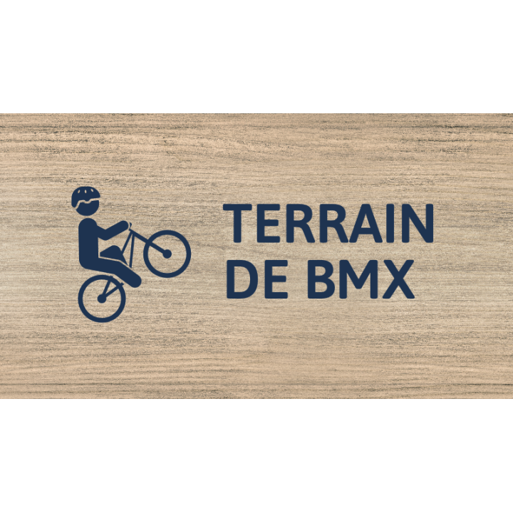 Panneau Terrain de BMX