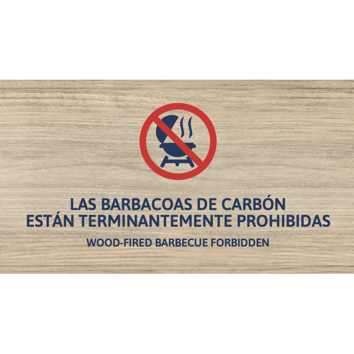Barbacoas de carbón prohibidas