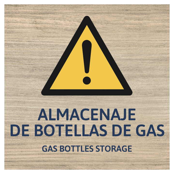 Stock bouteilles de gaz