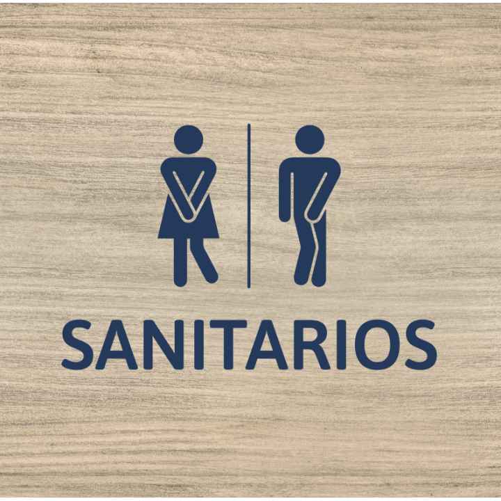 Panneau sanitaires au format carré